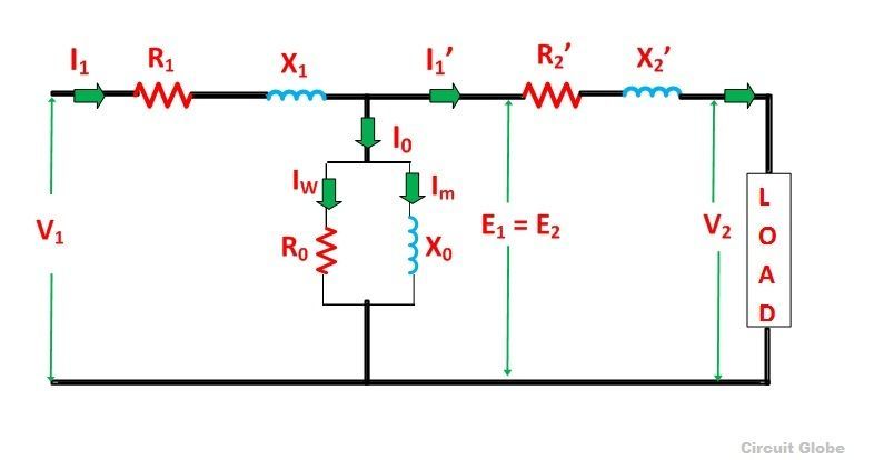 Equivalent Circuit of a Transformer? Referred to Primary ...