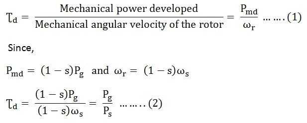 Torque Equation Of An Induction Motor Starting Torque Circuit Globe