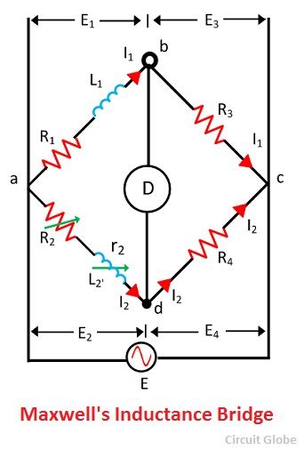 Maxwell Bridge Circuit Diagram