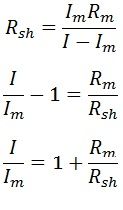 Calculate Shunt Resistor For Ammeter