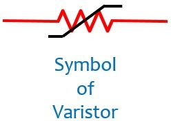 Symbol of varistor